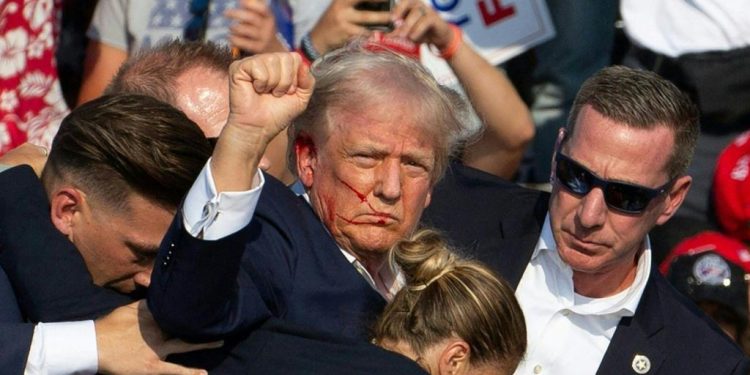 Donald Trump gets shot