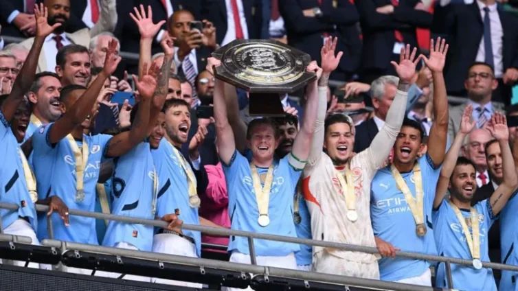 Man City beat Man Utd on penalties to win Community Shield