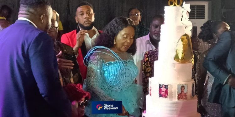 Maame Dokono crowns 80th birthday with star-studded party and book launch