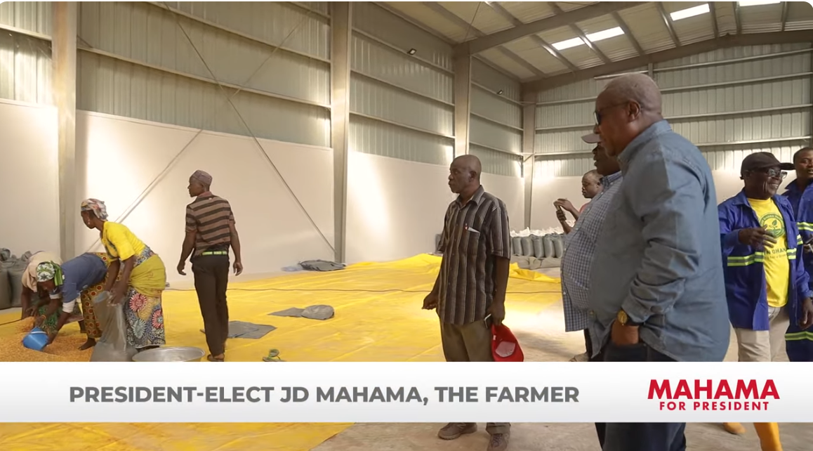 I’ll go into full-time farming when I retire – Mahama