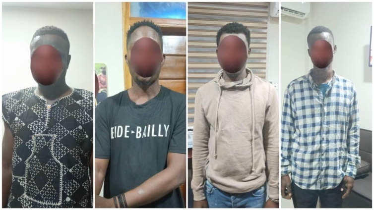 Police arrest 4 over shooting incident in Kasoa Iron City