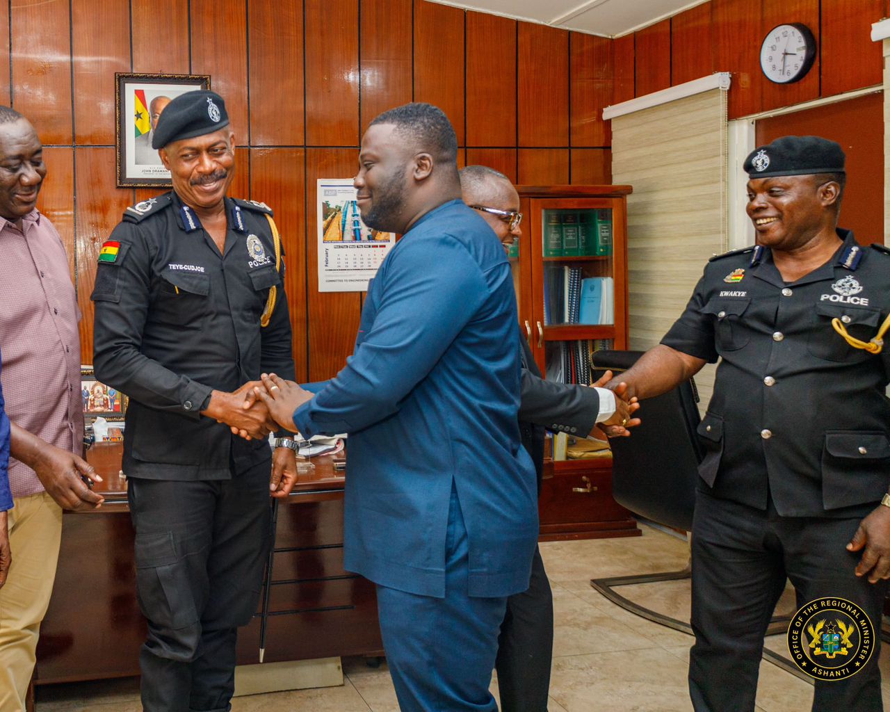 DCOP Emmanuel Teye Cudjoe is new Ashanti Regional Police Commander