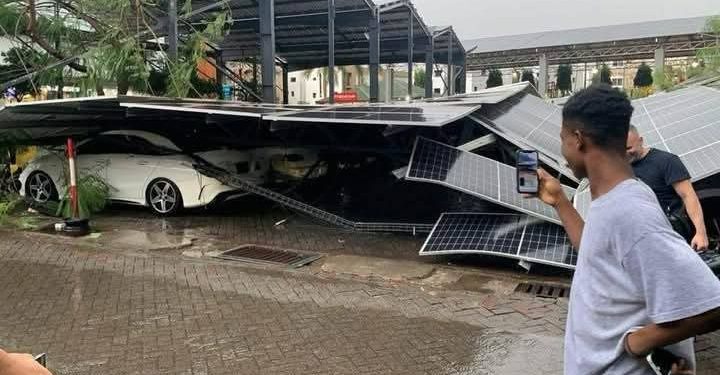 A&C Mall to cover repair costs for cars damaged in parking lot collapse