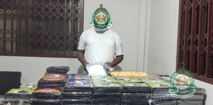 NACOC arrests Nigerian national in $2.1million drug bust