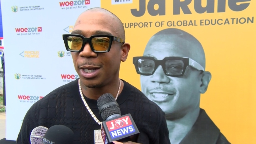 Ja Rule tours National Museum ahead of Nuaso school commissioning