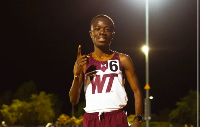 William Amponsah sets new national record in the men’s 10,000m