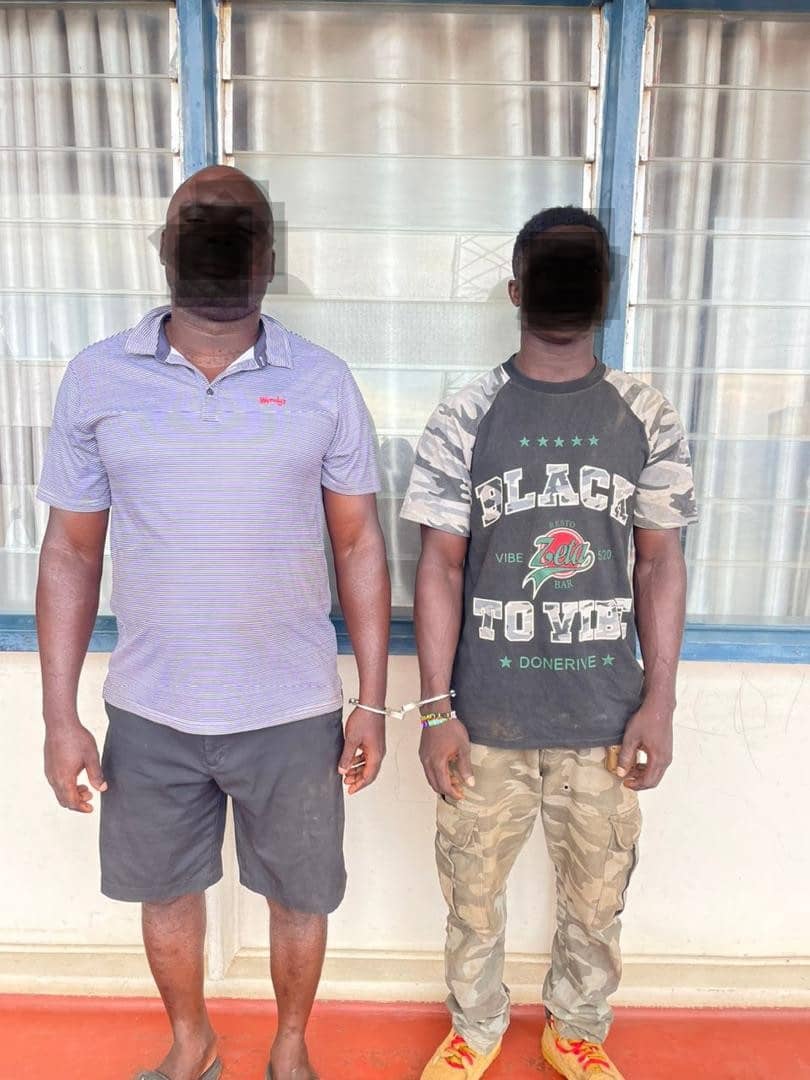 Police Arrest Two Suspects in Elmina for Attempting To Smuggle  250 Bags of Cocoa Beans