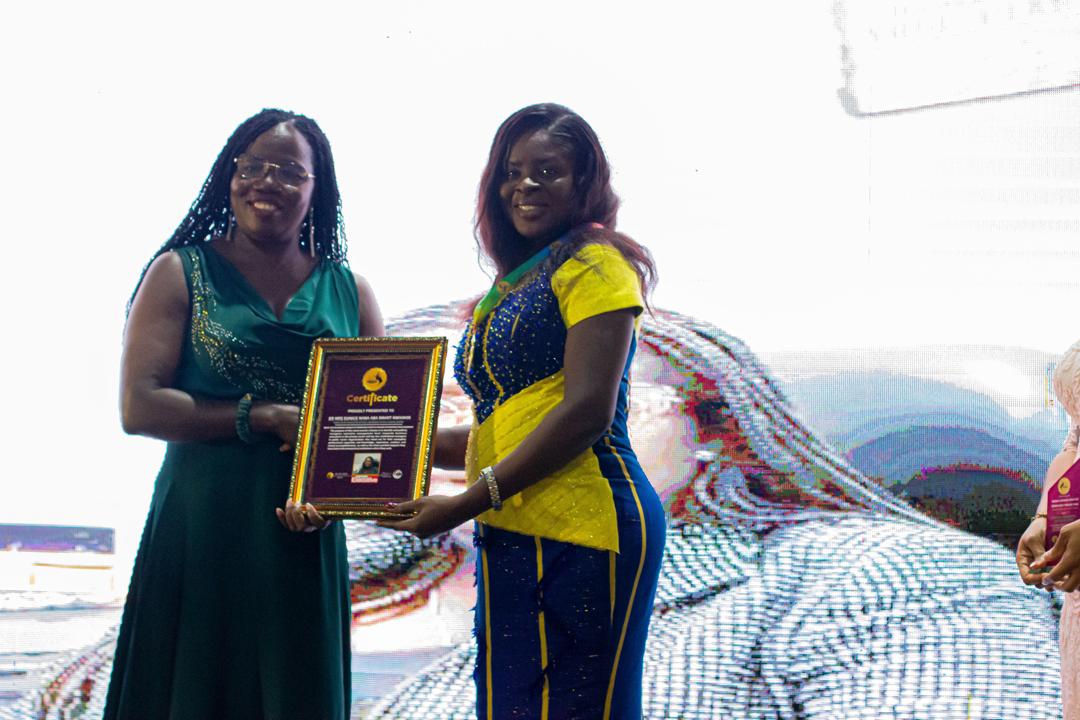 DR. MRS. EUNICE NANA ABA SMART KWAINOE CROWNED MOST OUTSTANDING WOMAN IN PREMIUM EVENT & BRAND EXPERIENCE MANAGEMENT AT 11TH FEMININE GHANA ACHIEVEMENT AWARDS