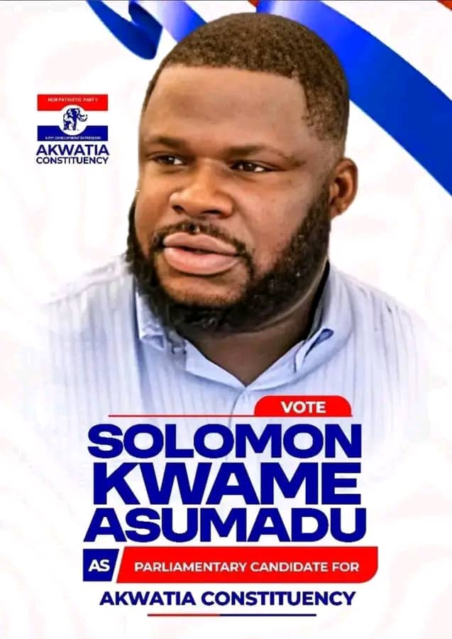 Solomon Asumadu Is NPP’s Candidate For Akwatia By-Election