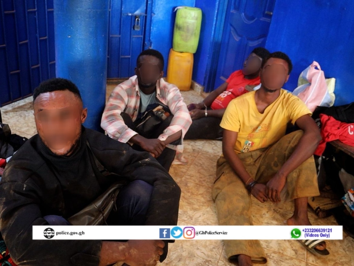 Police Clash With Illegal Miners; Four Arrested