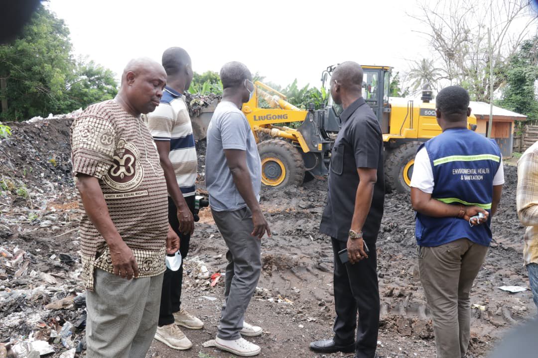 Kpando MCE Evacuates 38-Year-Old Refuse Dumps