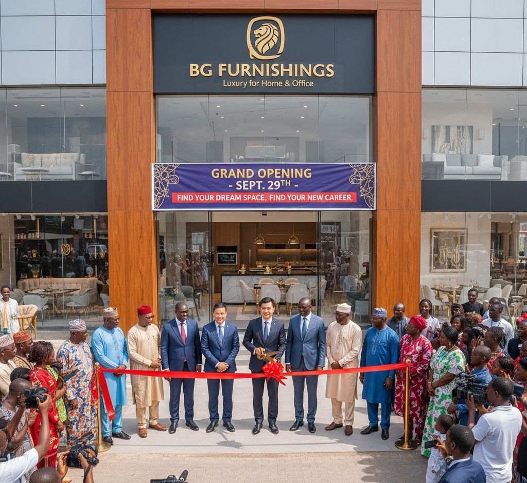 BG Furnishing Opens Ultra-modern Showroom in Accra