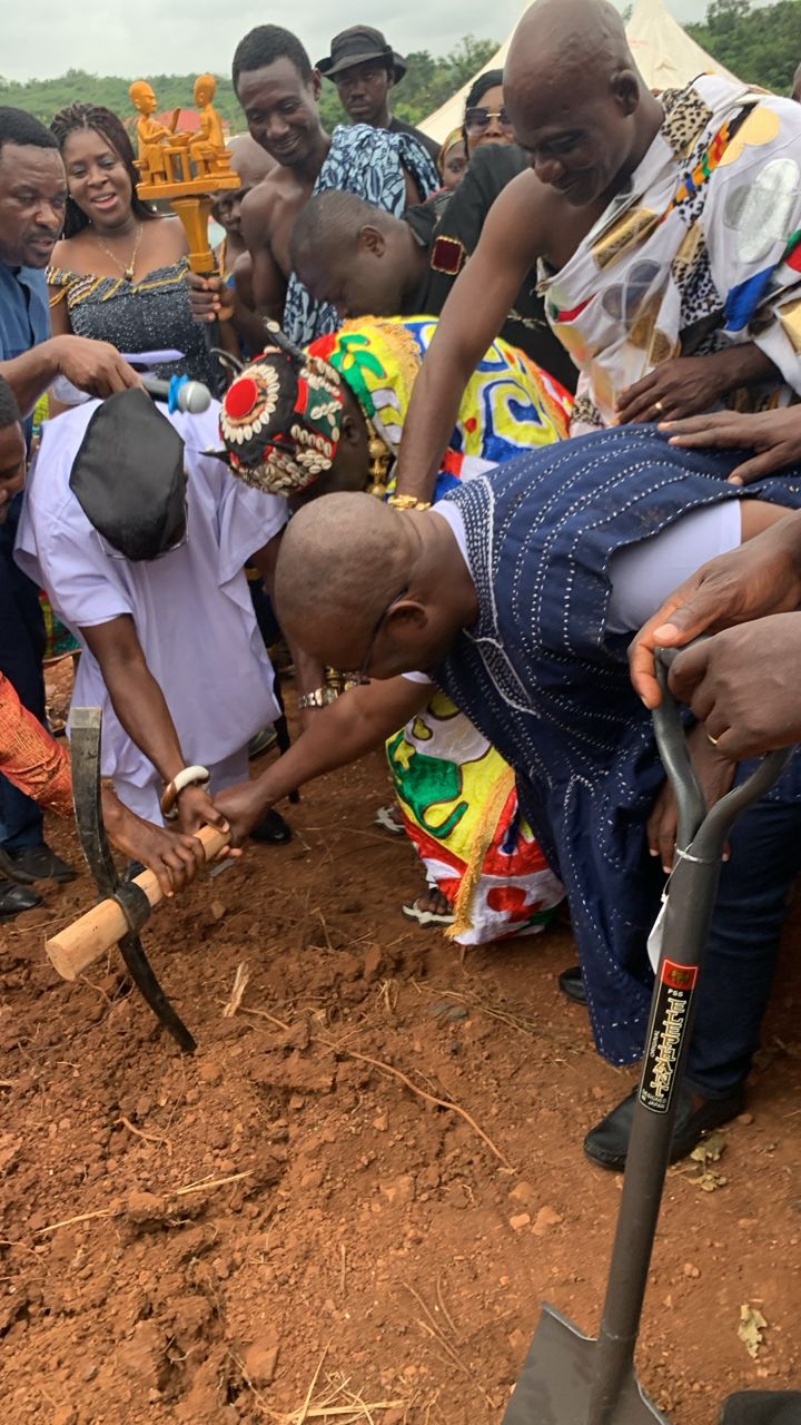 Ekumfi Security: MP Cuts Sod For First Ever District Police Command