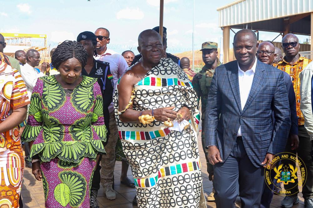 The Gold Must Build Ghana!” – Vice President and Lands Minister Hail New Era at Ahafo North Mine Launch