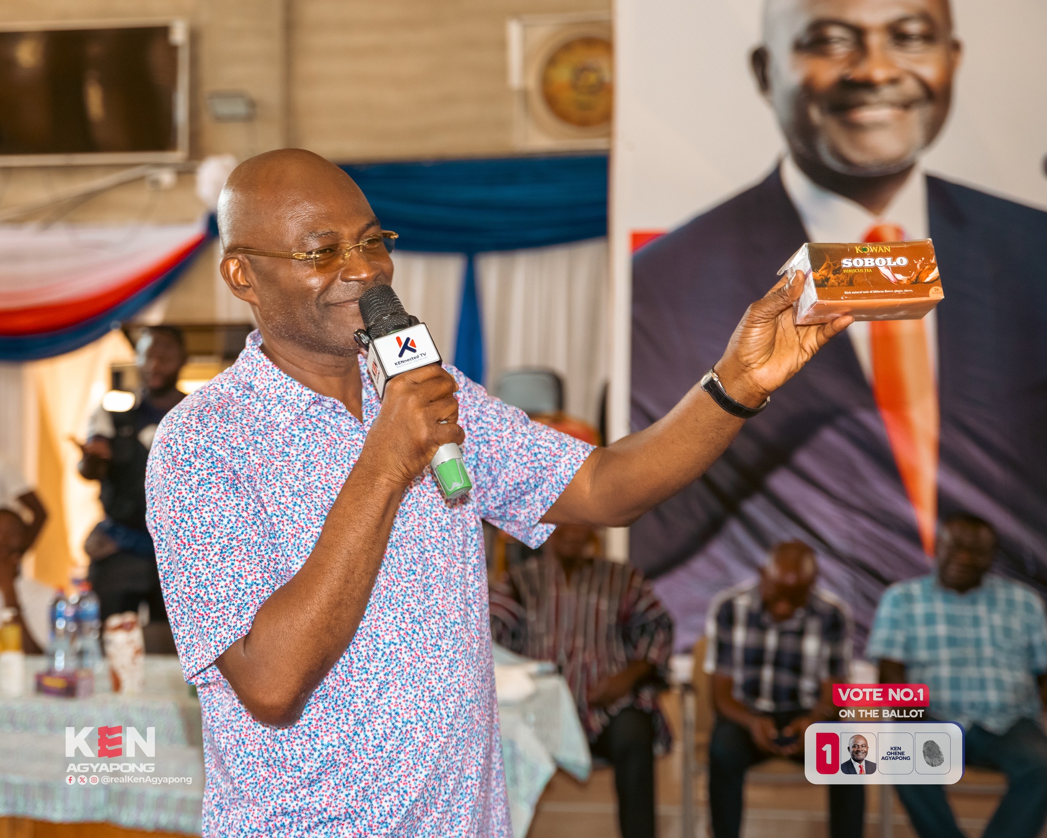 NPP Flagbearer Race: Ken Agyapong Unveils Ambitious Plan To Turn Ghana Into A Food Basket