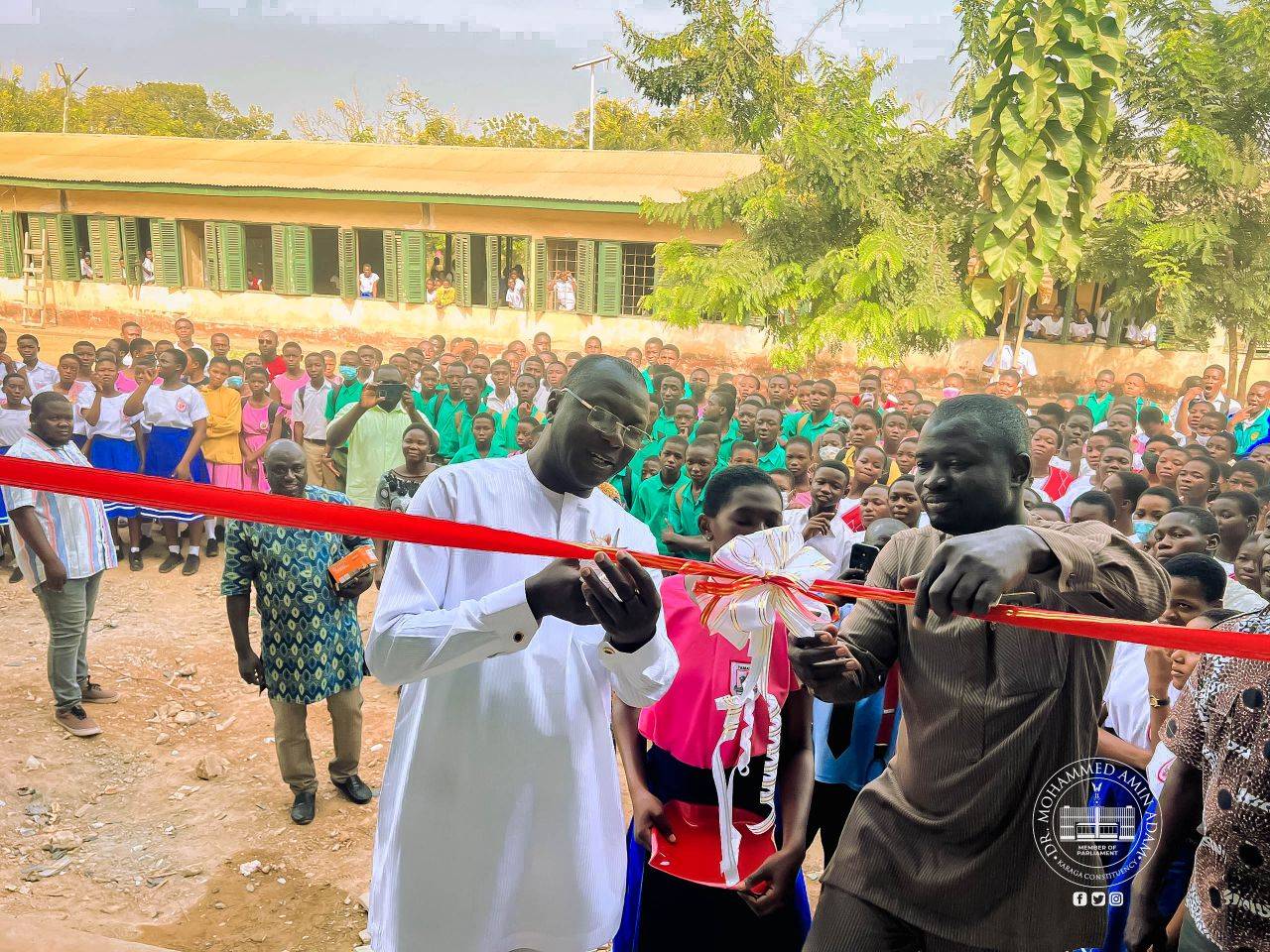 Former Finance Minister Commissions 12-Unit Classroom Block for TAMASCO