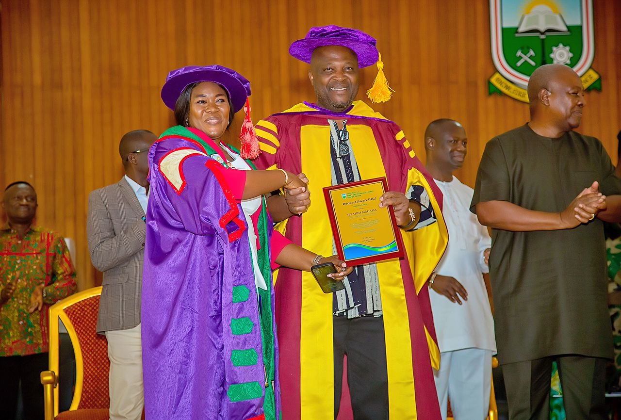 UMaT honours Ibrahim Mahama with honorary doctorate