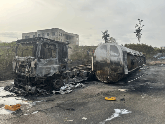 NRSA confirms fatalities in Nsawam tanker crash