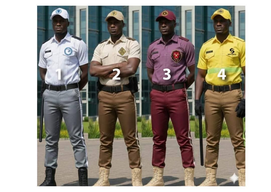 Police announce approved uniforms for private security operators