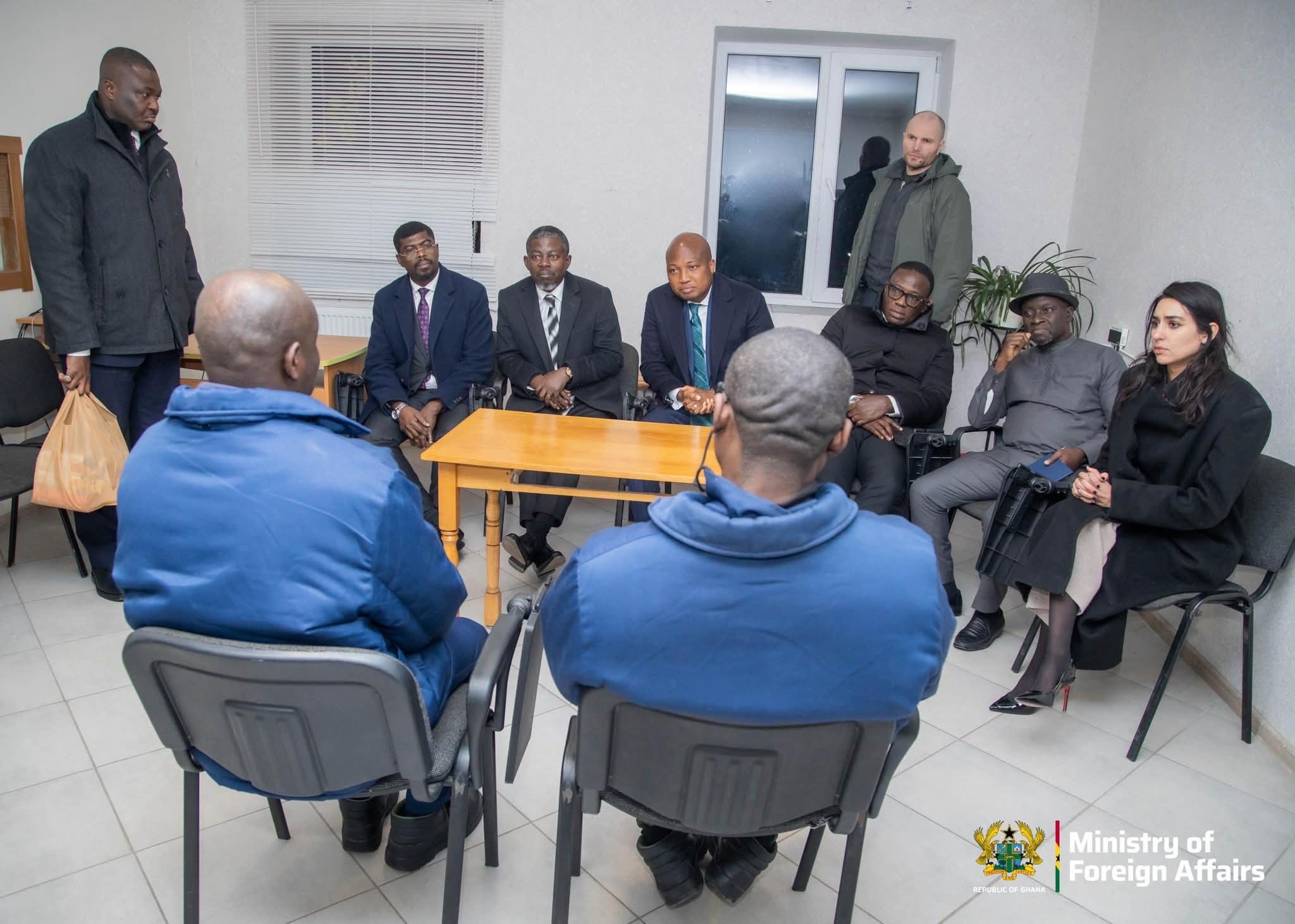 Samuel Okudzeto Ablakwa confirms Ghanaian POWs alive after rare Ukraine access