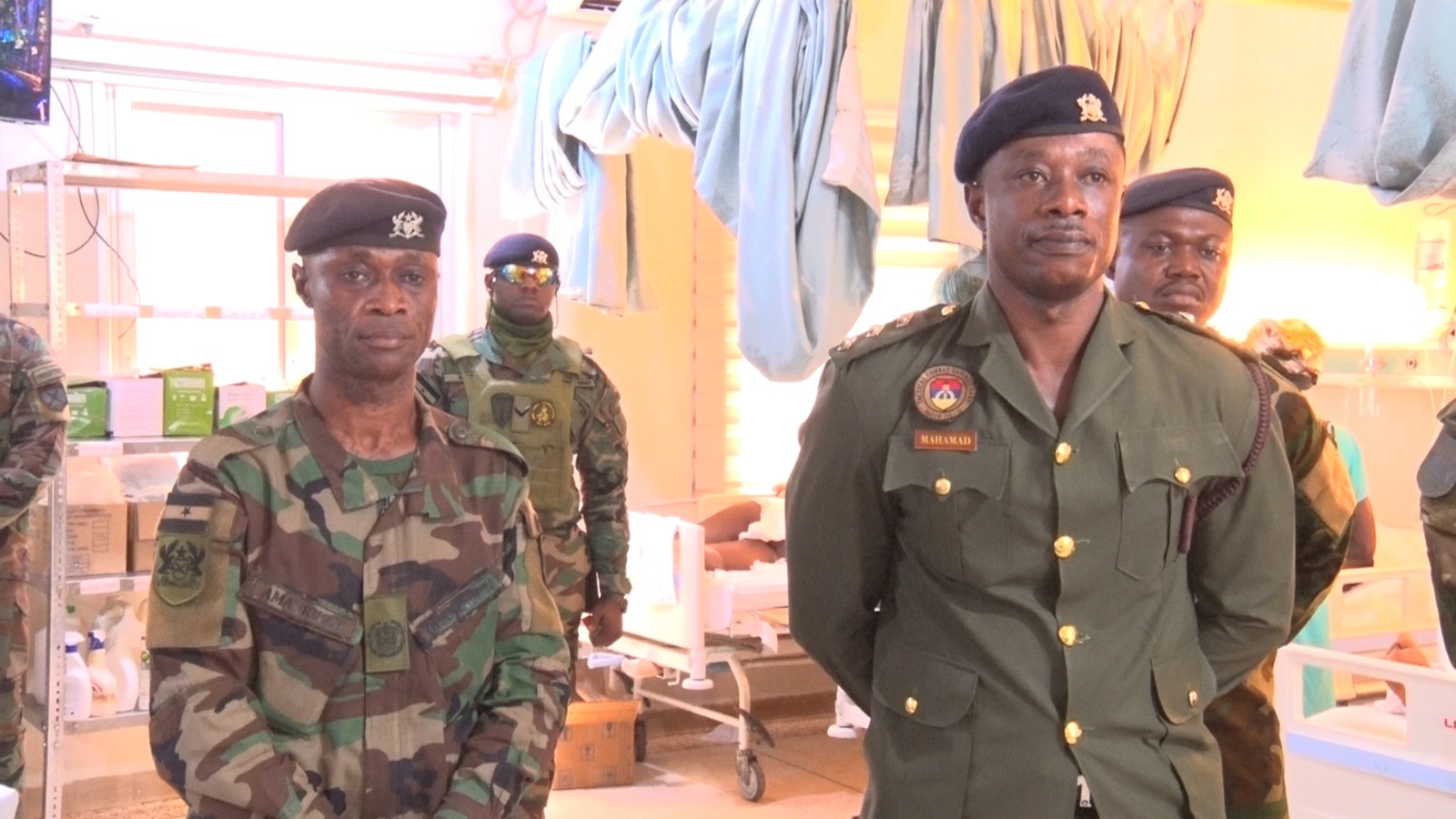 Defence Ministry visits Kumasi stampede victim at KATH