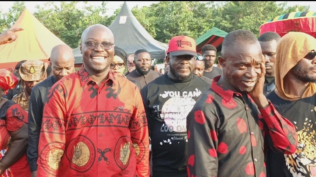 Ato Forson pays tribute at Enyanmaim chief’s funeral