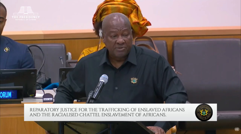 There were no slaves, only enslaved people – Mahama