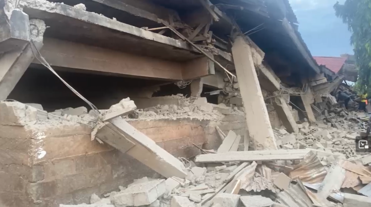 Accra New Town building collapse leaves two dead, 14 rescued