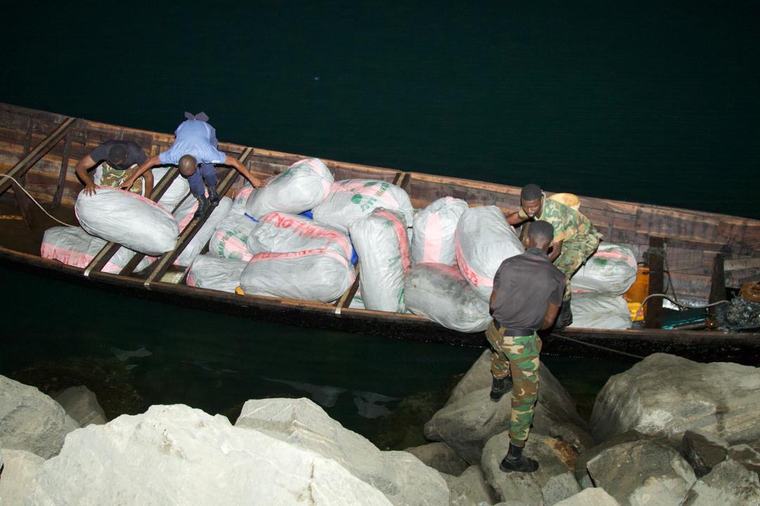 Ghana Navy intercepts large consignment of suspected Indian hemp