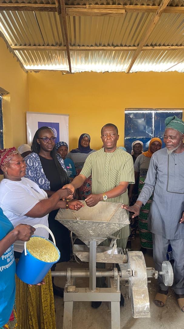 Tempane assembly, CDA Ghana hand over shea processing centers